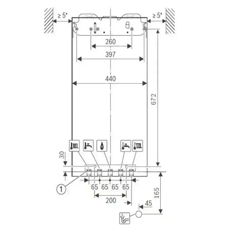 Bosch Condens GC 8700i W 30P + WD 120 B