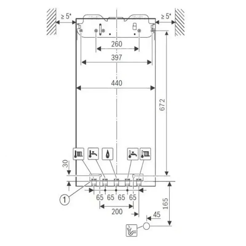 Bosch Condens GC 8700i W 30 P + WD 160 B