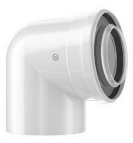 Koleno DN80/125, 87°