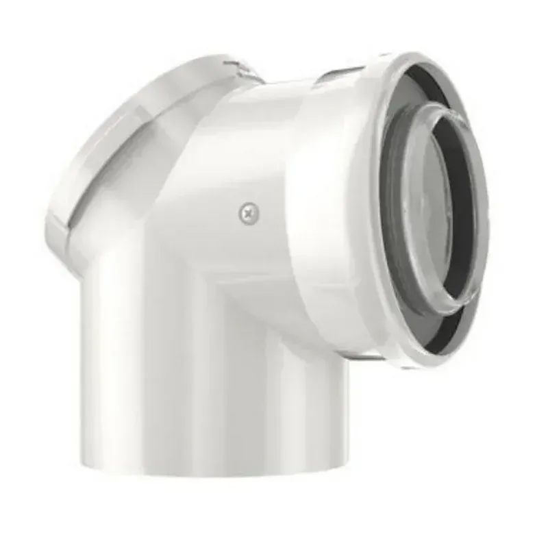 Koleno DN80/125, 87° revizní