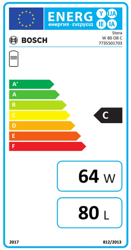ST 80-5 STORACELL (W 80 OB C) Bosch
