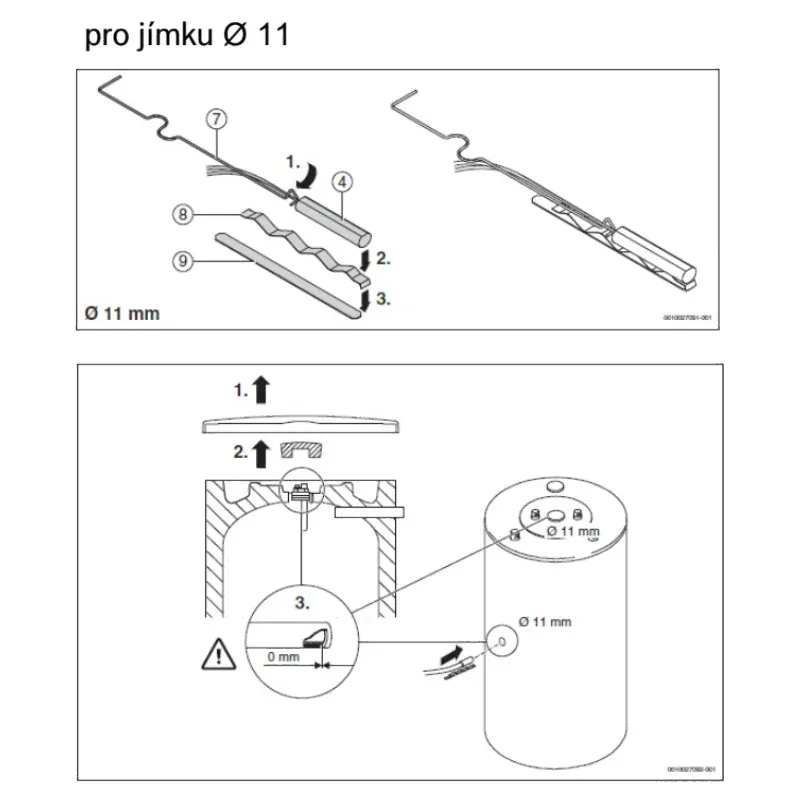 Junkers SF 4 (NTC čidlo pro TV SET)