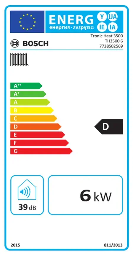 Elektrokotel Bosch Tronic Heat 3500 - 6