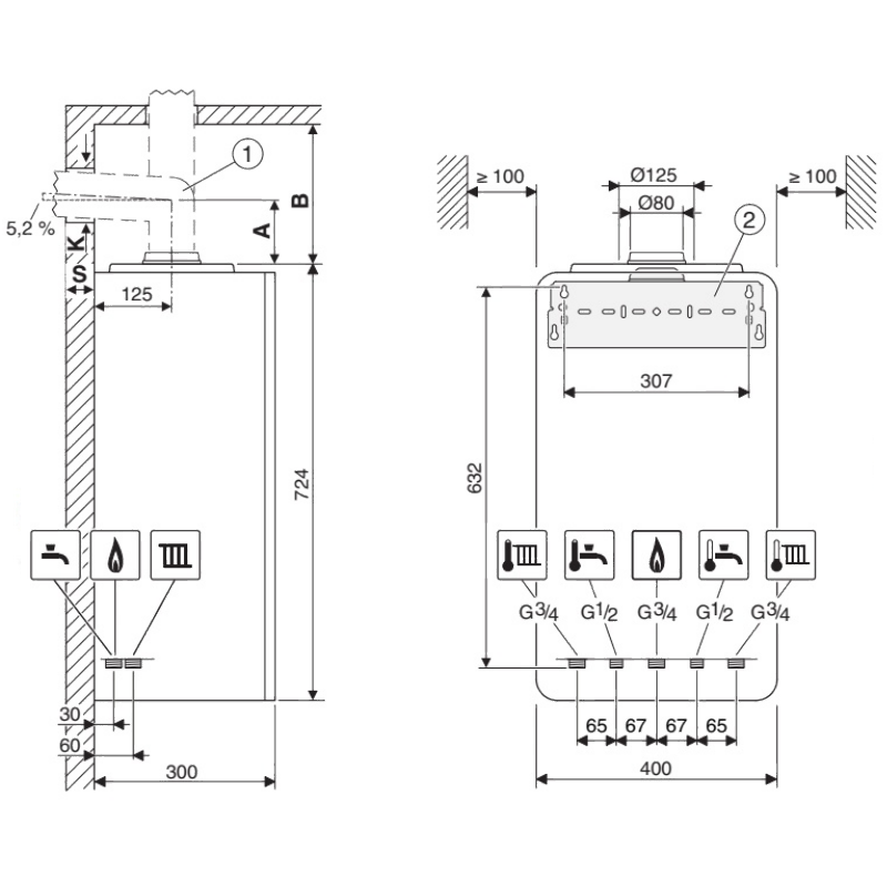 Bosch Condens GC 2300i W 24 P